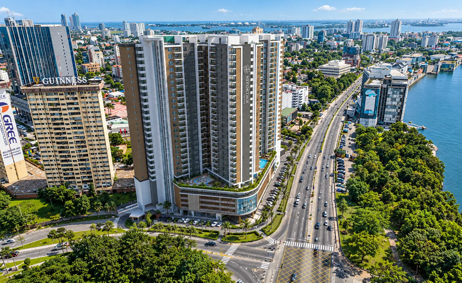 Victoria Island lifestyle and architecture